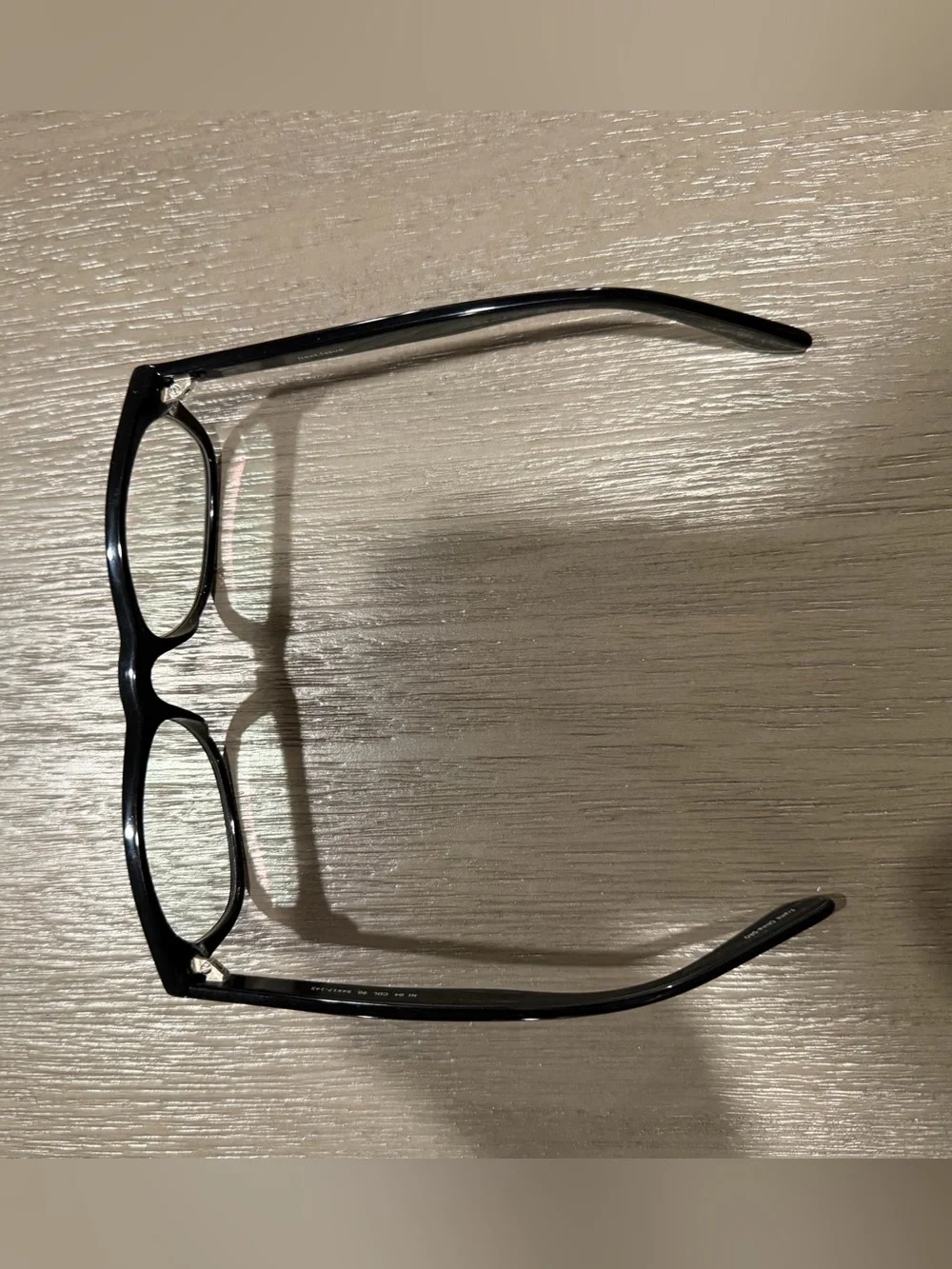 Classic Black Wayfarer-Style Eyeglass Frames
